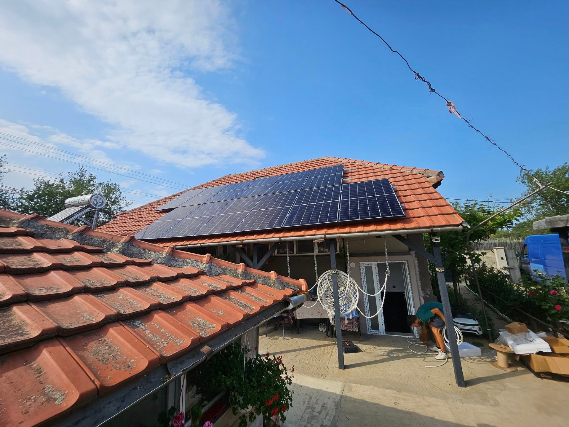 Montaj sistem fotovoltaic complet, curat și profesional – semnat MTC INSTAL FOTO AIR SRL